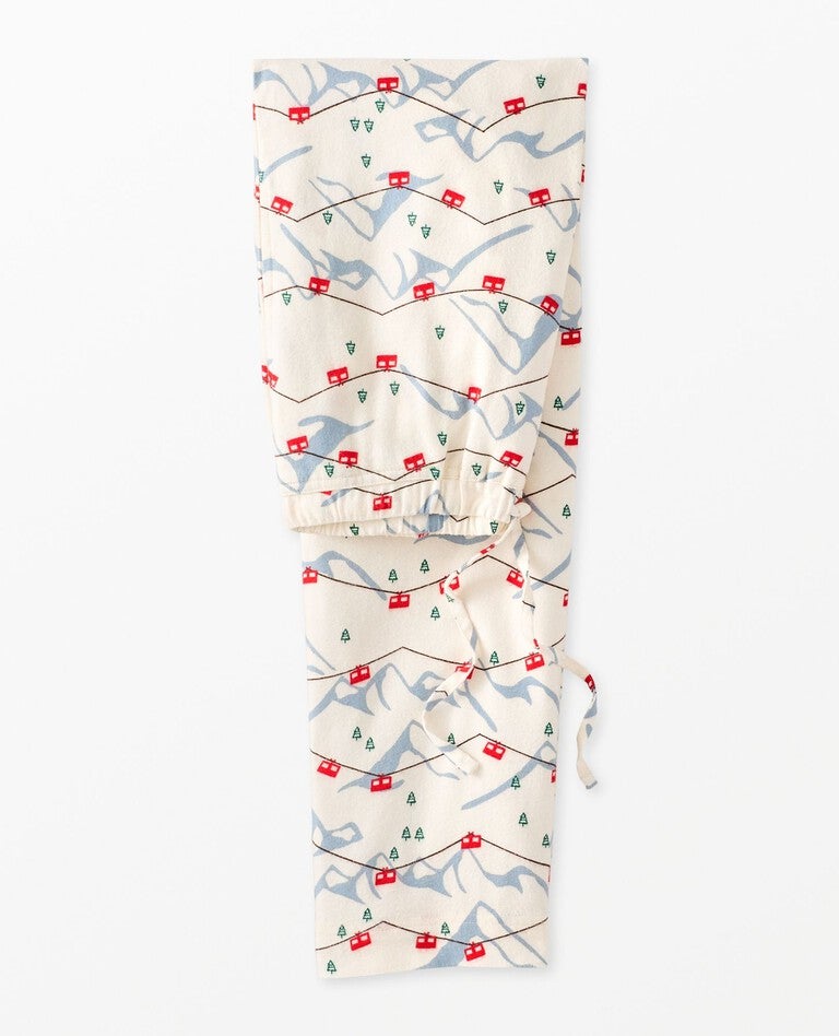 Adult Holiday Flannel Pajama Pants in Gondolas - main