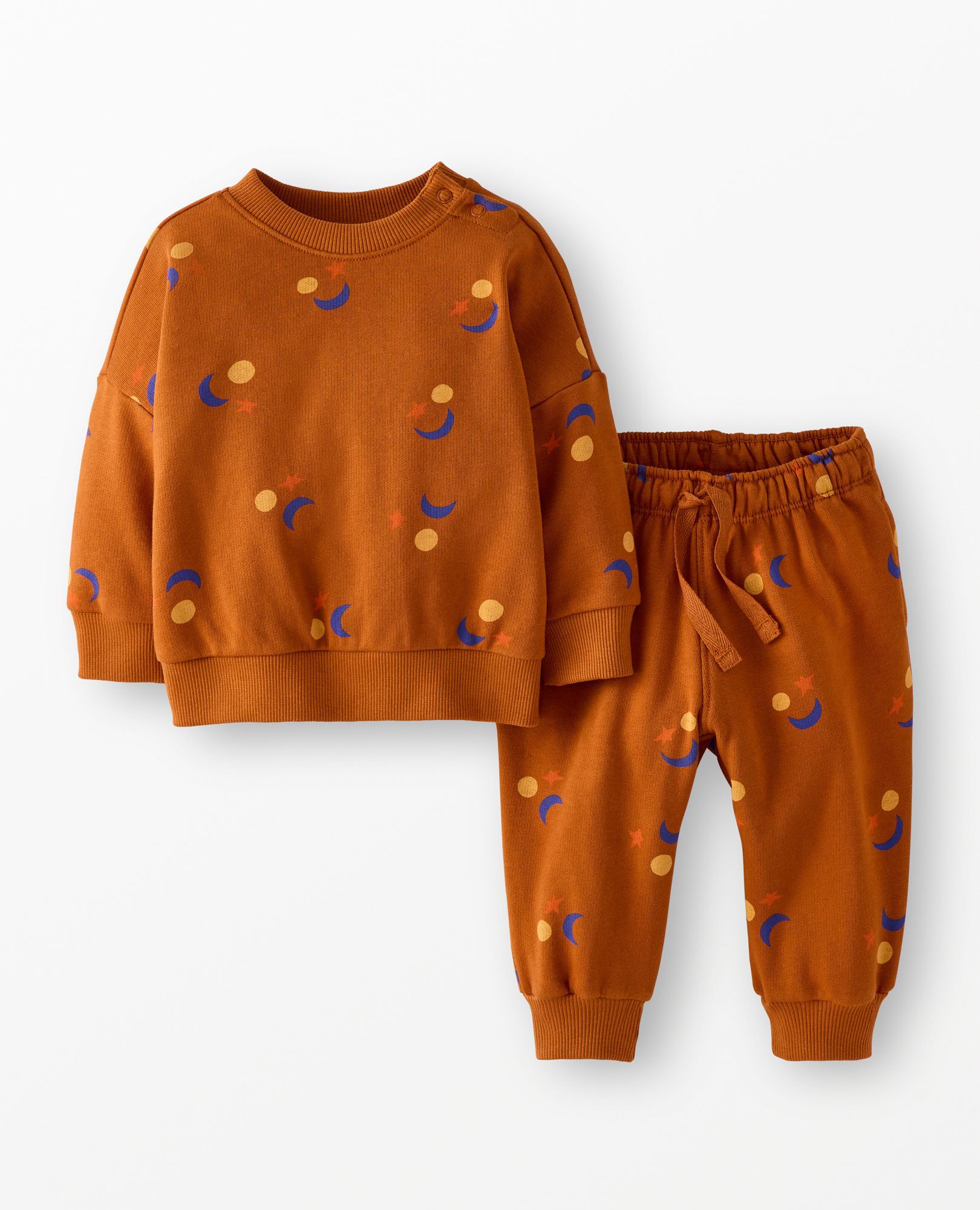 Baby Oversized French Terry Sweatshirt Sweatpants Set Hanna
