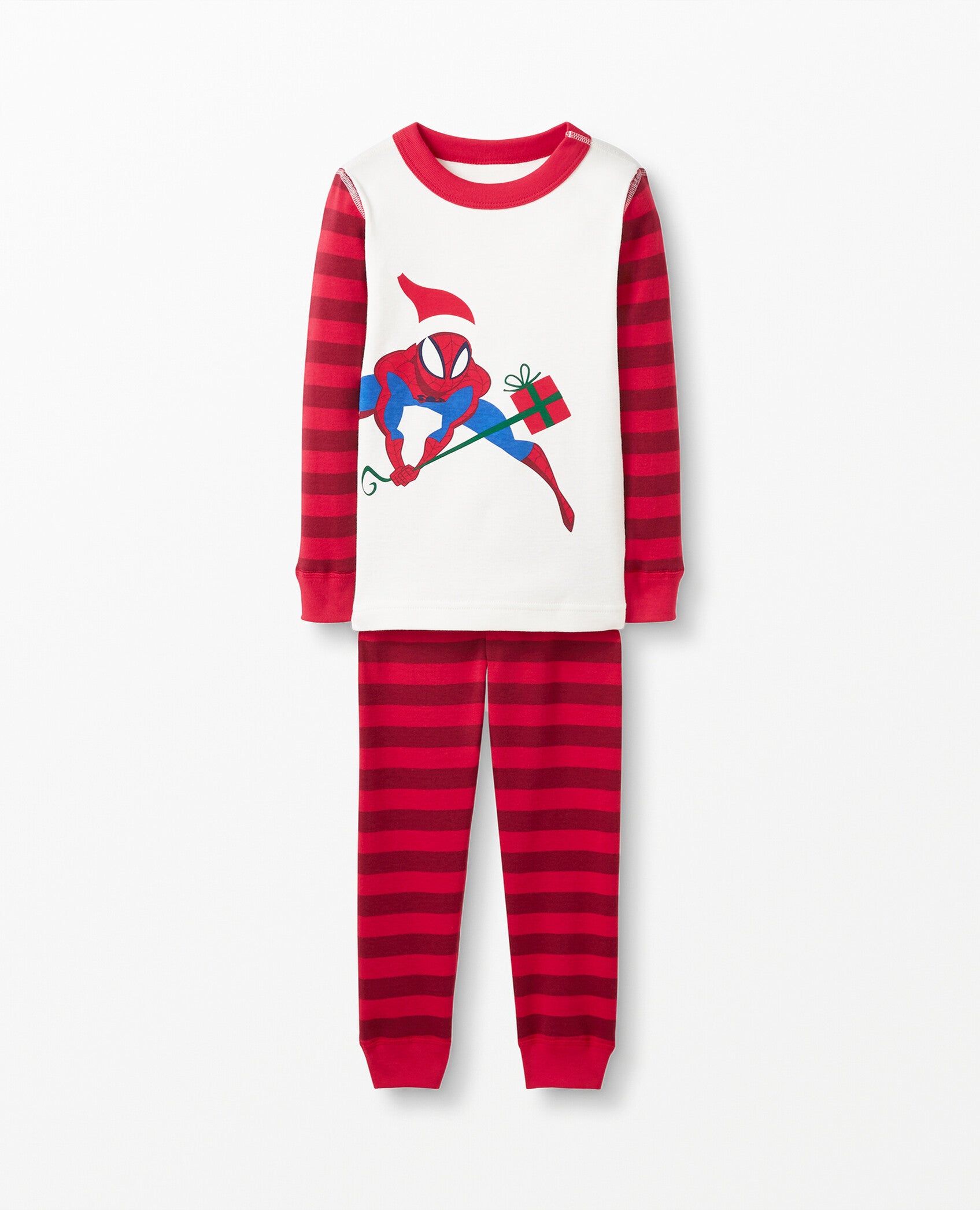 Marvel SpiderMan Long John Pajamas In Organic Cotton Hanna Andersson