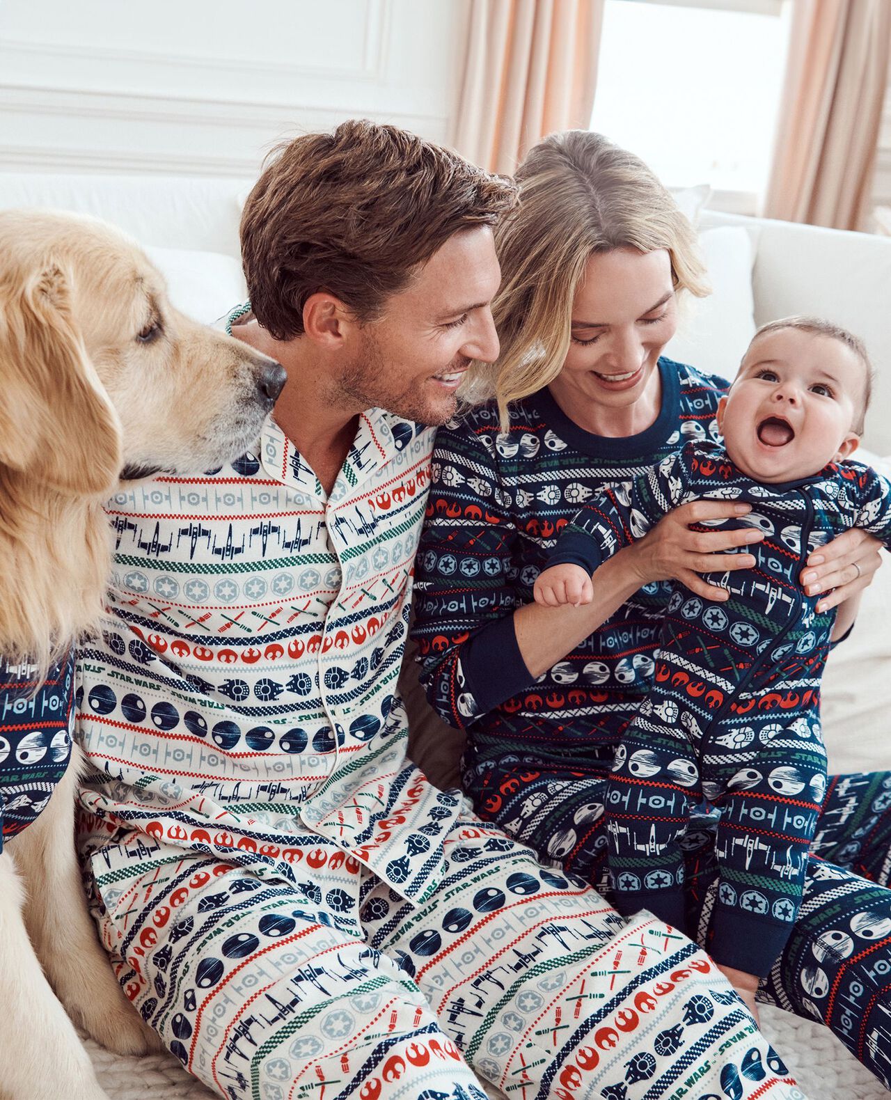 Adult STAR WARS™ Holiday Flannel Pajama Pants Hanna Andersson