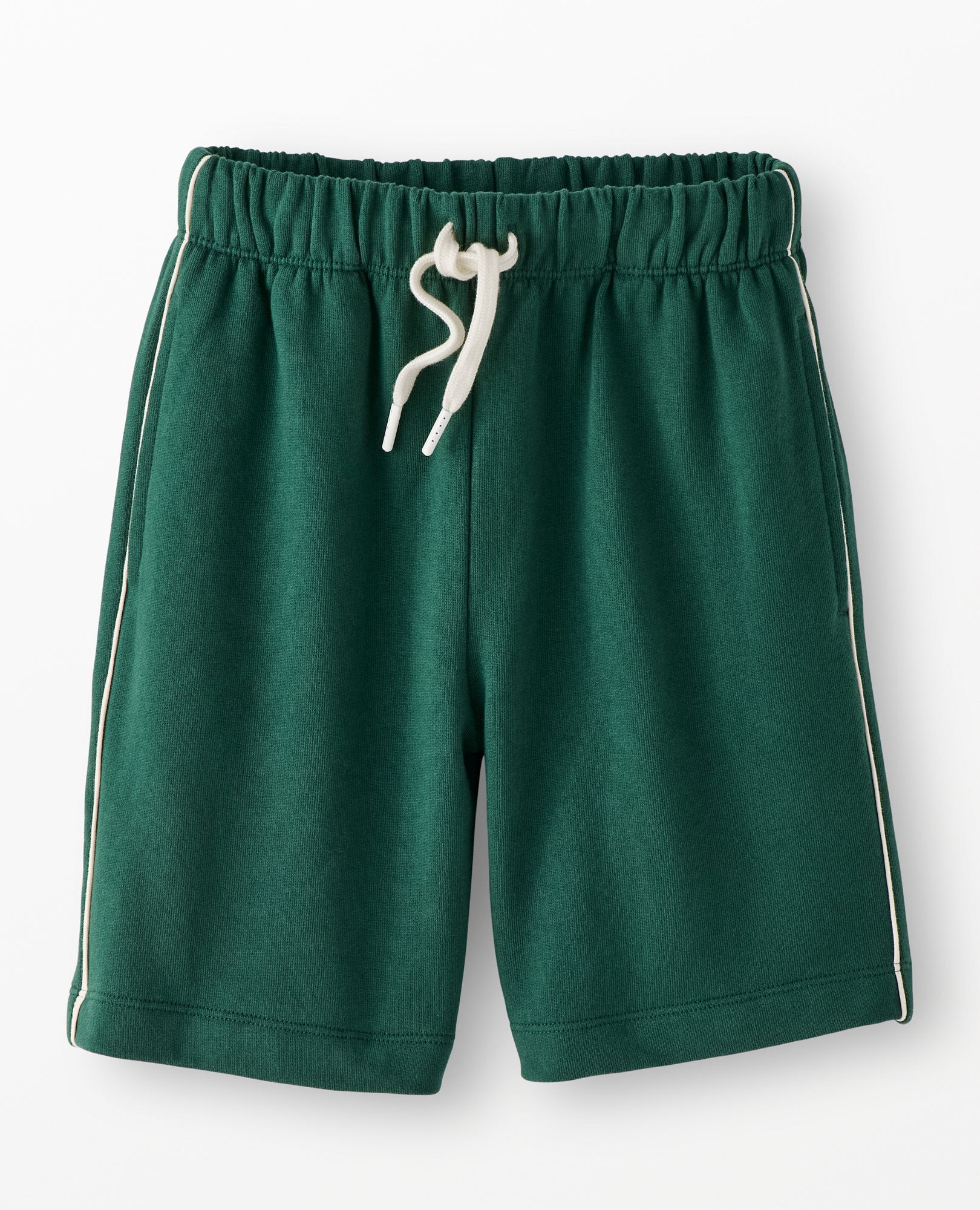 Oversized French Terry Shorts in Malachite - main