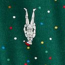 Adult STAR WARS™ Holiday Flannel Pajama Top in Star Wars Holiday Multi - Green - swatch