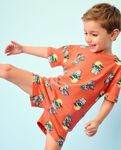 STAR WARS™ T-Shirt & Shorts Set in The Mandalorian and Grogu Beach - main