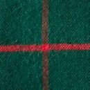 Holiday HannaSoft™ Flannel Sleeper in Green Windowpane Plaid - swatch