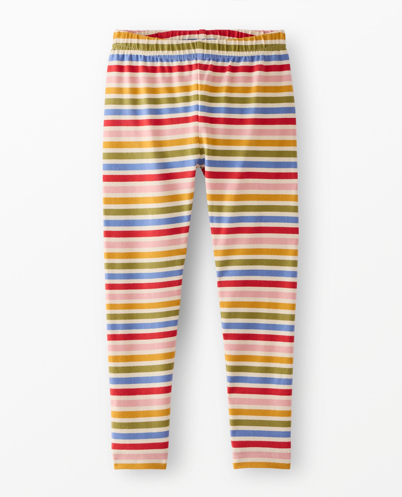 Striped Leggings in Rainbow Multi Stripe - main