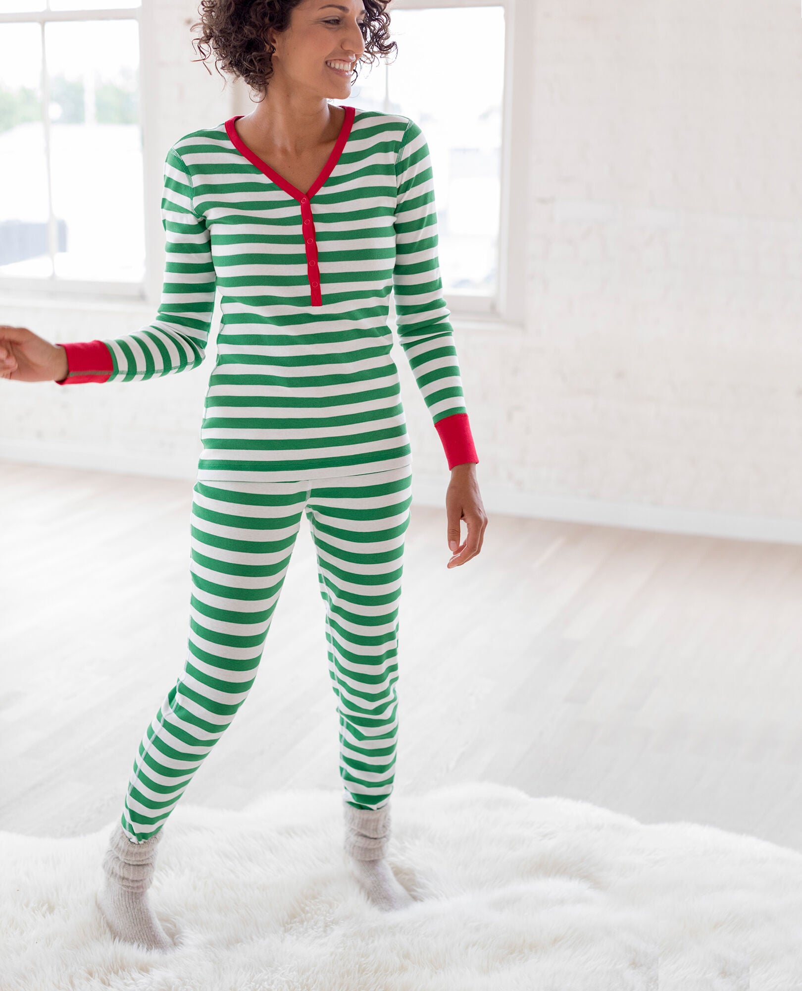 Long pajama top pants