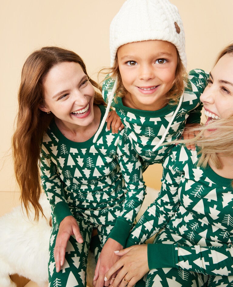 Winter Green Matching Family Pajamas Hanna Andersson