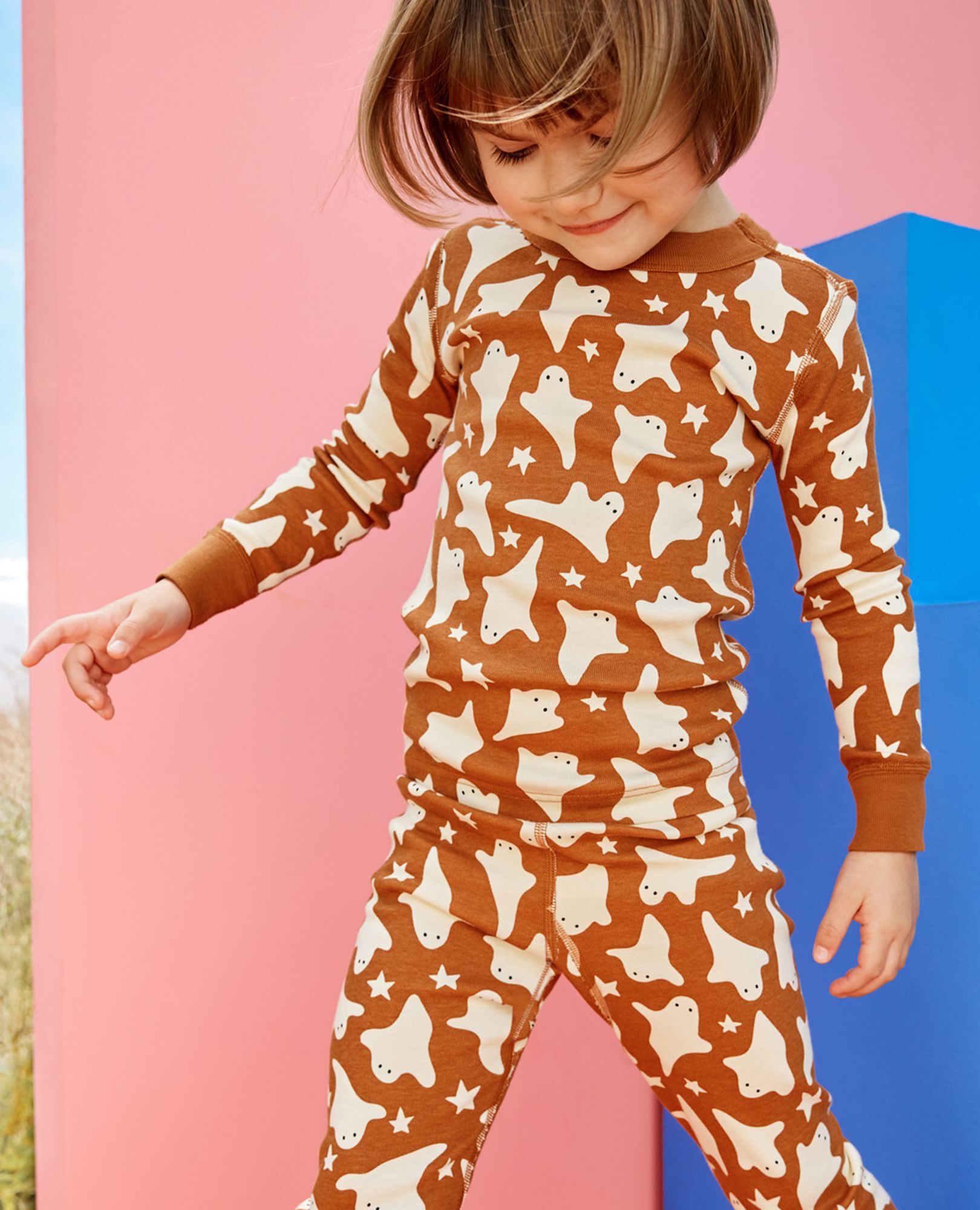 Halloween HannaJams™ Pajama Set in Ghosts on Dogwood - main