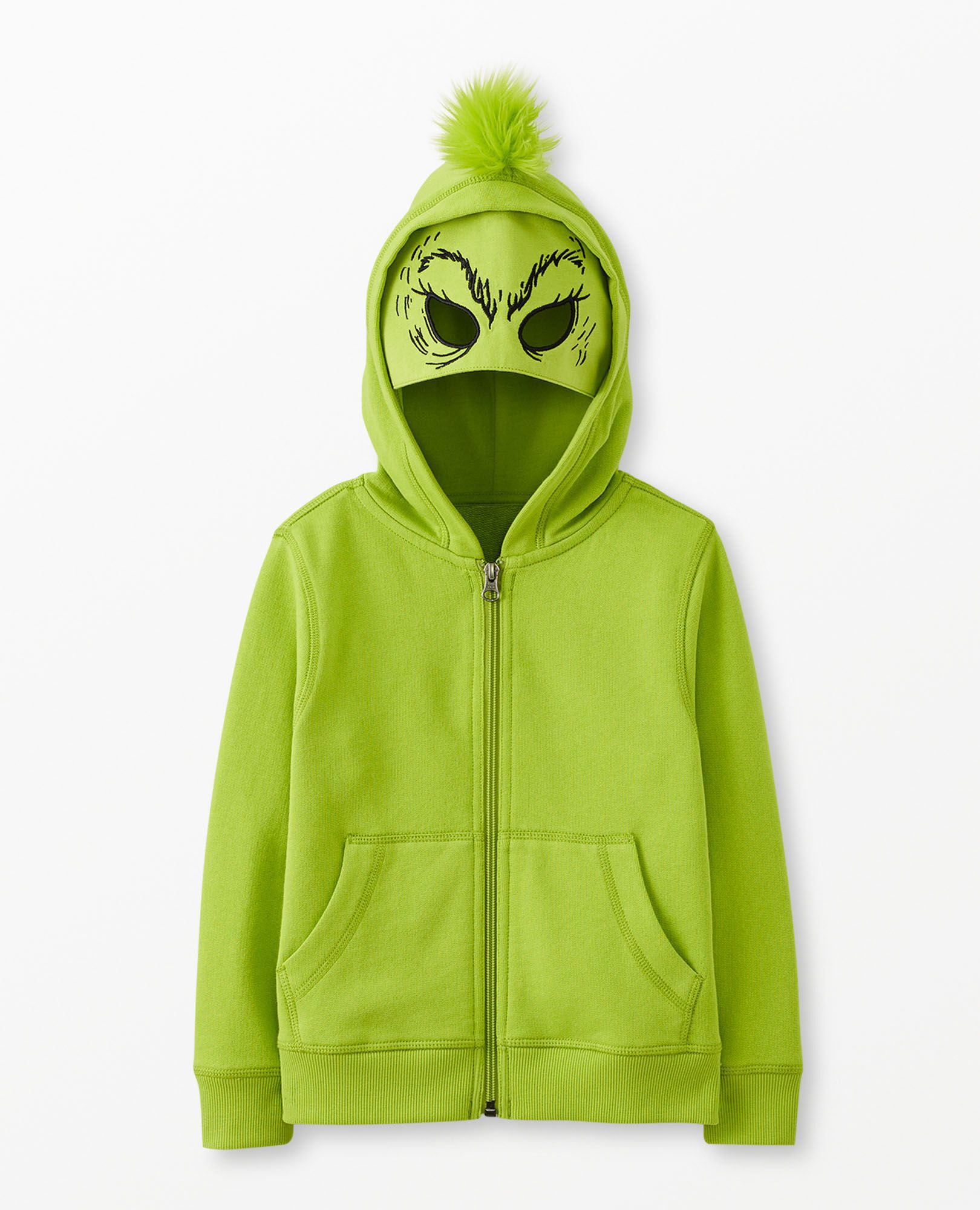 Dr. Seuss Grinch French Terry Zip Up Hoodie