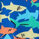 HannaJams™ Pajama Set in Shark Pool - swatch