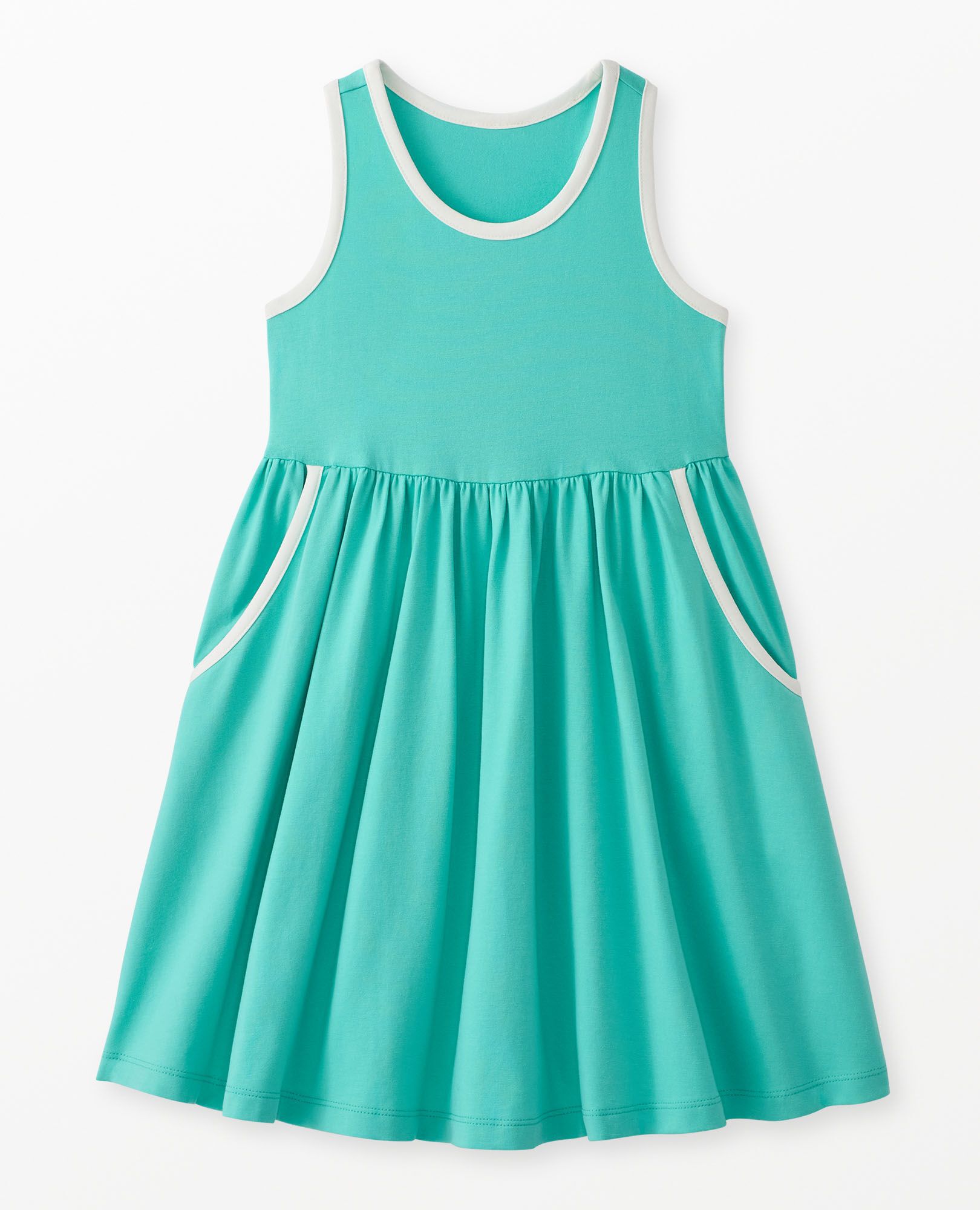 Racerback Skater Dress with Pockets