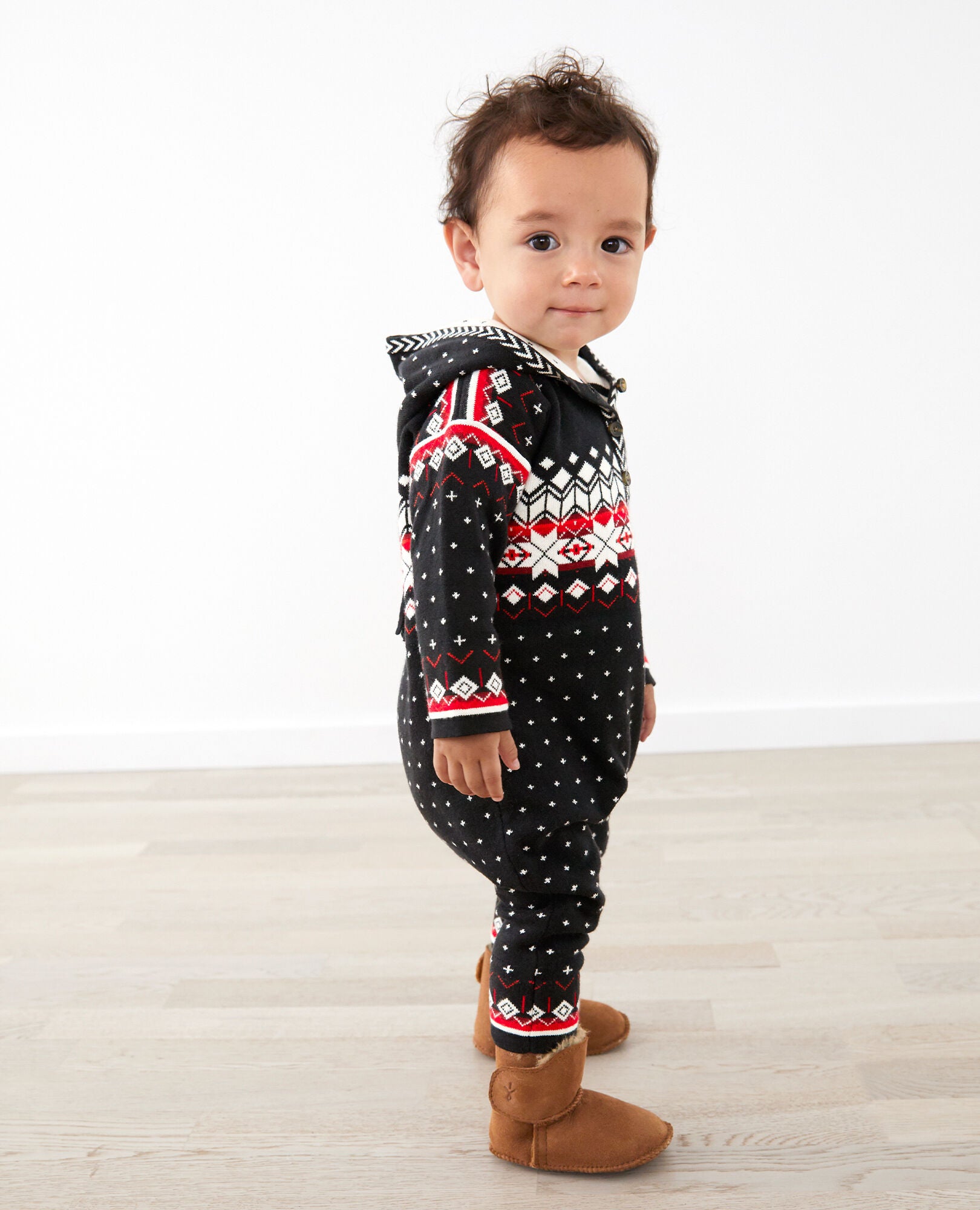 baby boy sweater romper