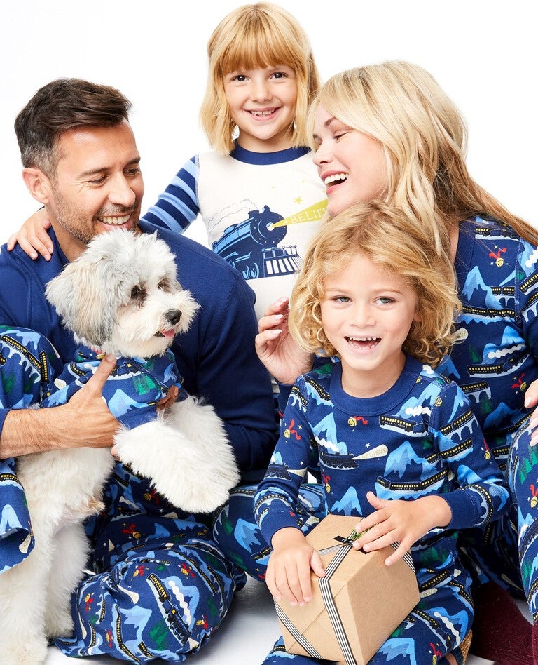 Warner Bros™ Discovery The Polar Express Dog Pajamas in Polar Express Family - main