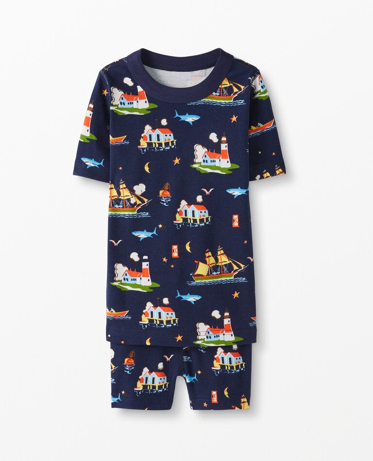 Short John Pajamas In Organic Cotton Hanna Andersson