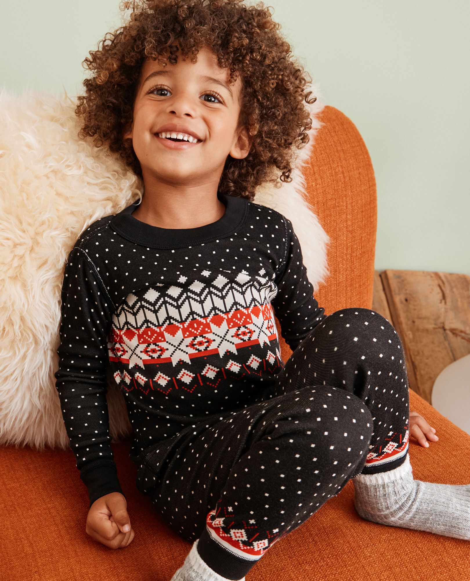 Baby Hanna Andersson Long Johns Kids Holiday Long John Pajama Set Hanna  Andersson, image size:1280x1580