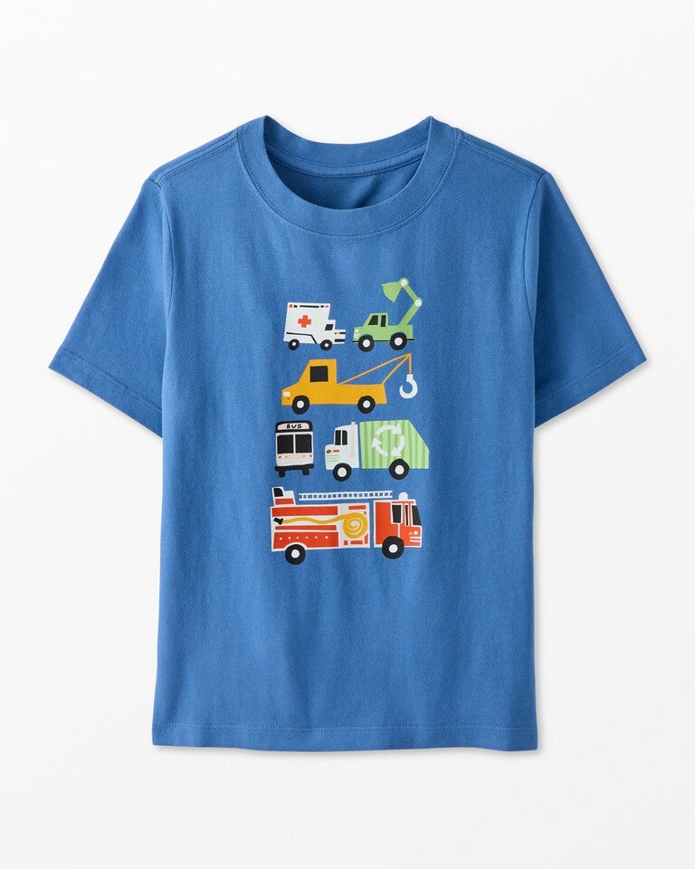 Relaxed Fit Graphic T-Shirt in City Business - main