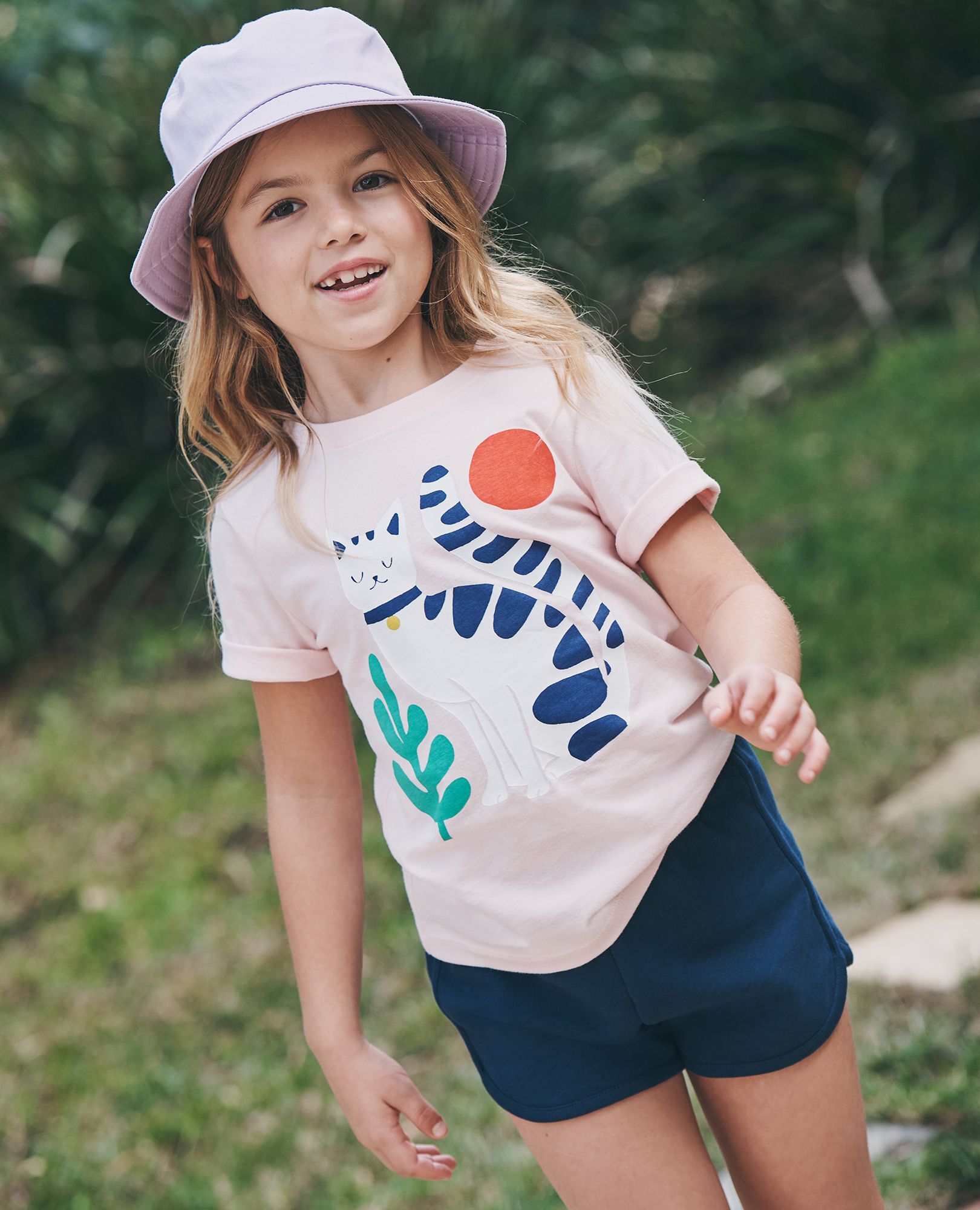 French Terry Dolphin Vent Shorts