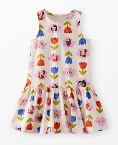 Disney Princess Drop Waist Dress in Princess Bold Floral Multi - main