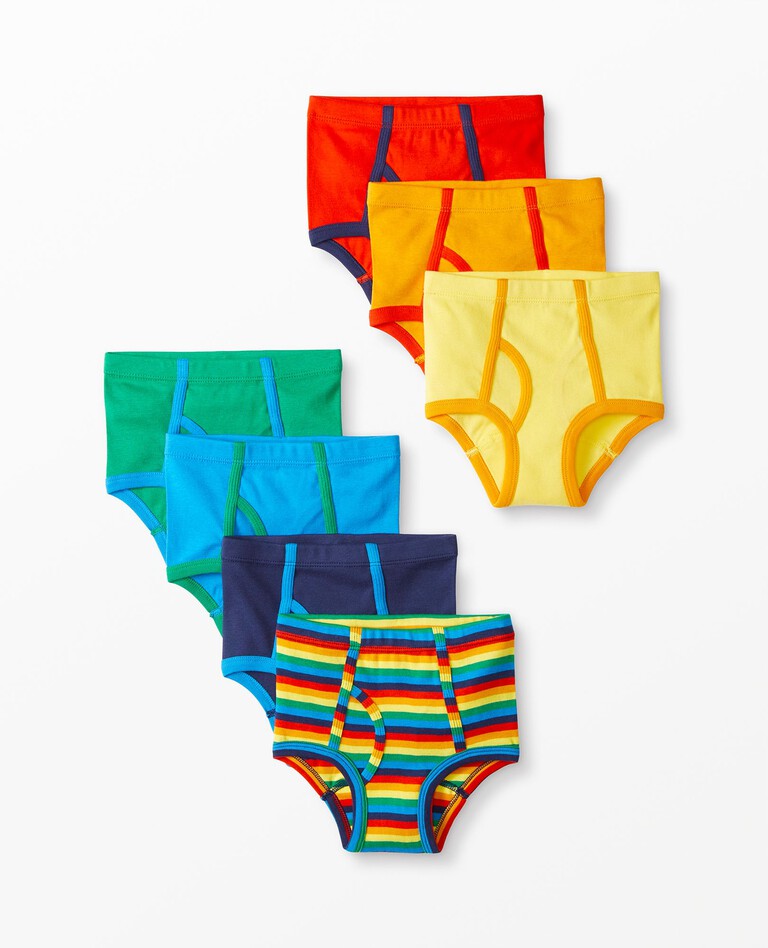 Classic Briefs In Organic Cotton 7-Pack in Rainbow - main