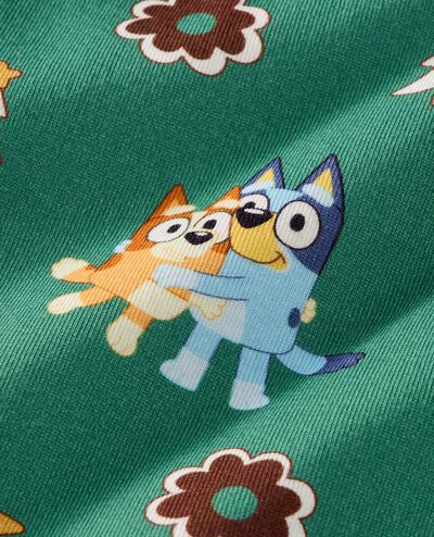 Bluey Holiday HannaJams™ Sleeper in Bluey Hugs and Cookies on Green - main