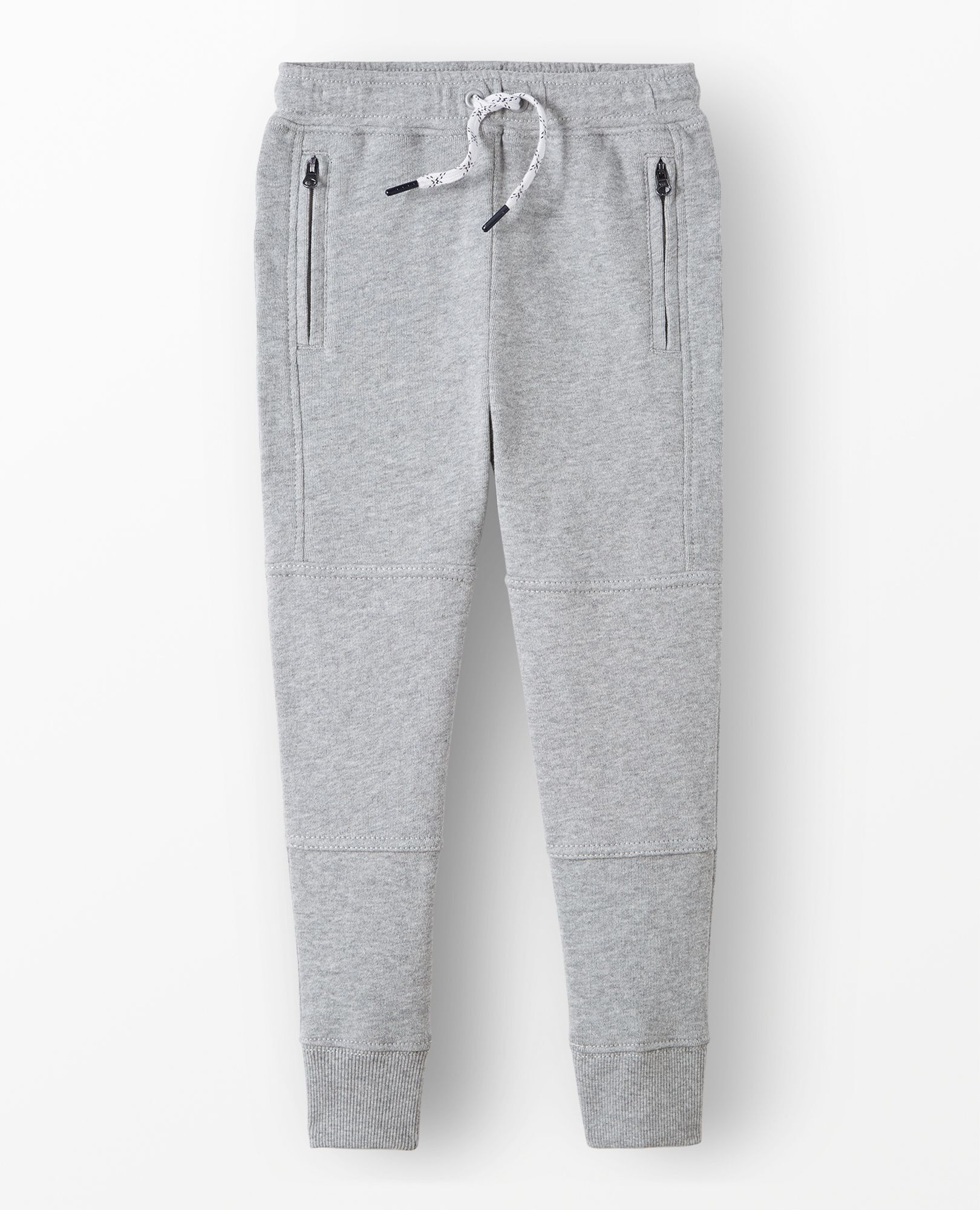 Slim Fit French Terry Double Knee Sweatpants | Hanna Andersson