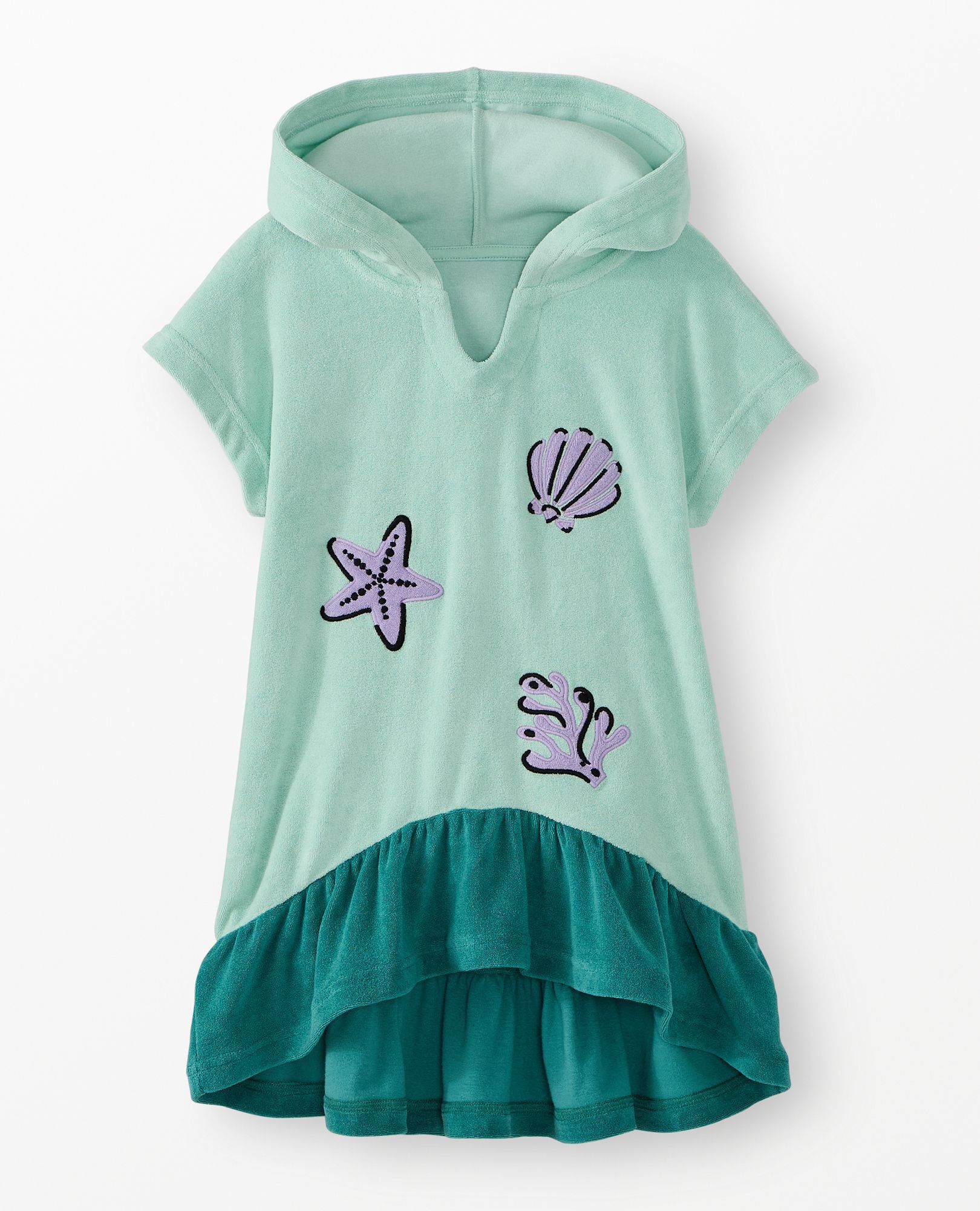 Disney Princess Ariel Loop Terry Hoodie Cover Up in Ariel - main