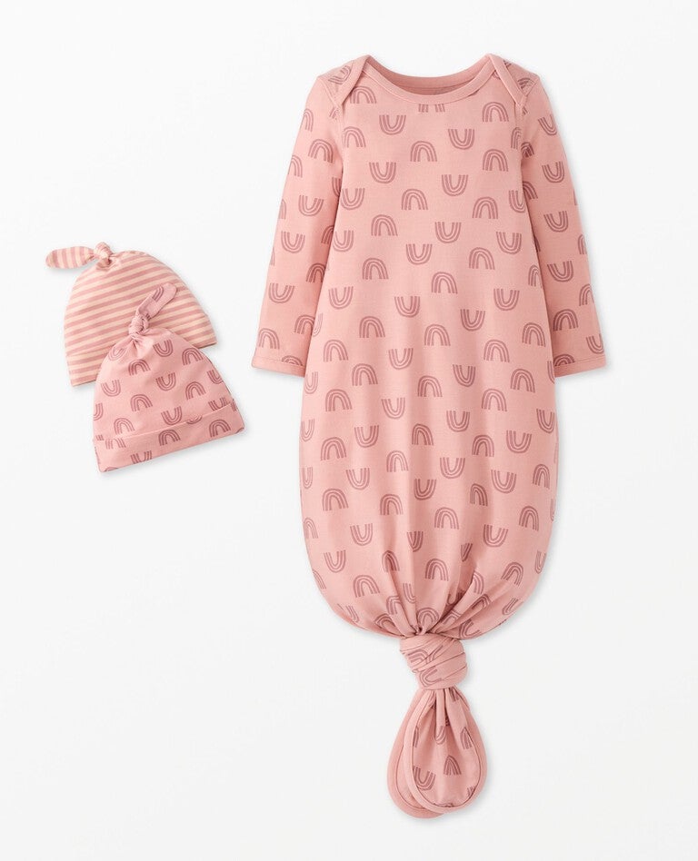 Girl's Romper In TENCEL™ - Rainbow Dye