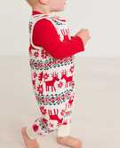 Baby Overall & Tee Set In Cotton Jersey in Dear Deer - main