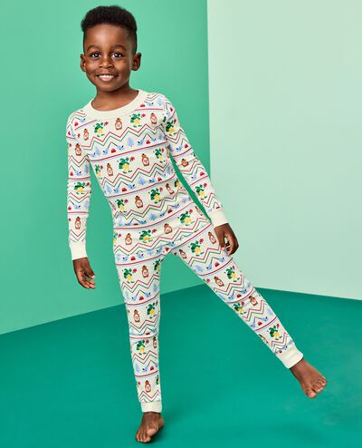 Elf™ HannaJams™ Pajama Set in Elf Fairisle - main