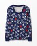 Hugs & Hearts on Navy