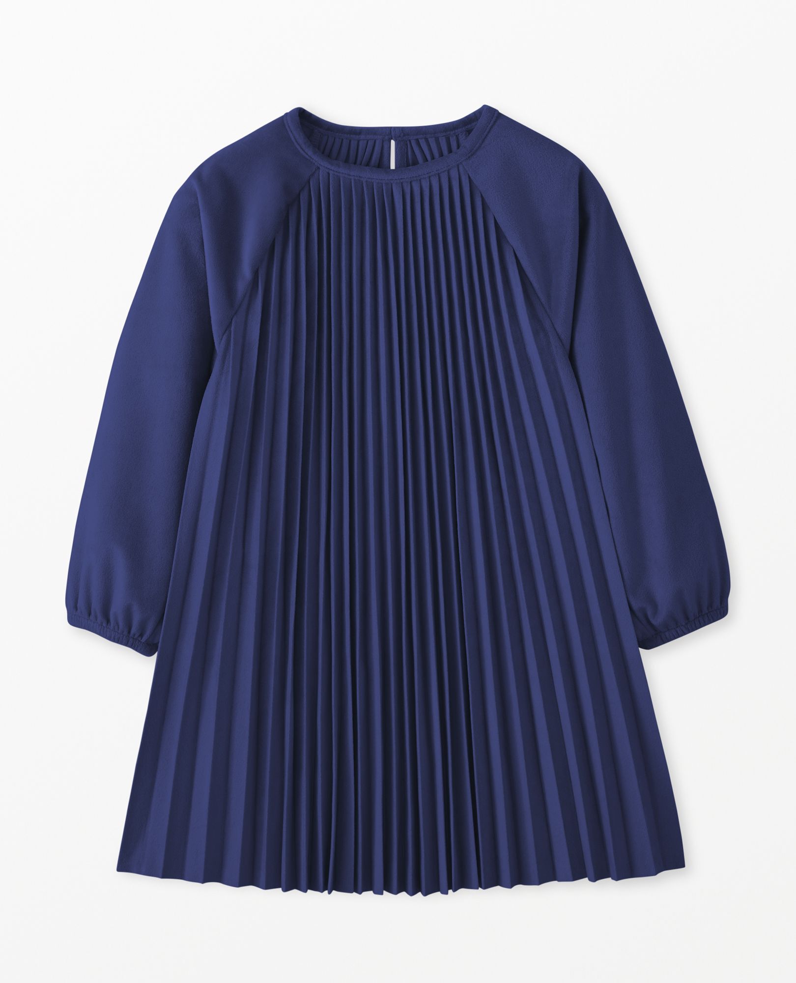 Long Sleeve Faux Suede Dress