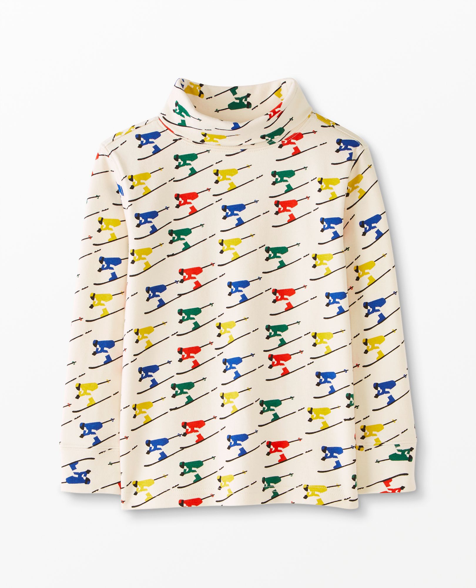 Holiday Print Turtleneck Hanna Andersson Hanna Me Downs