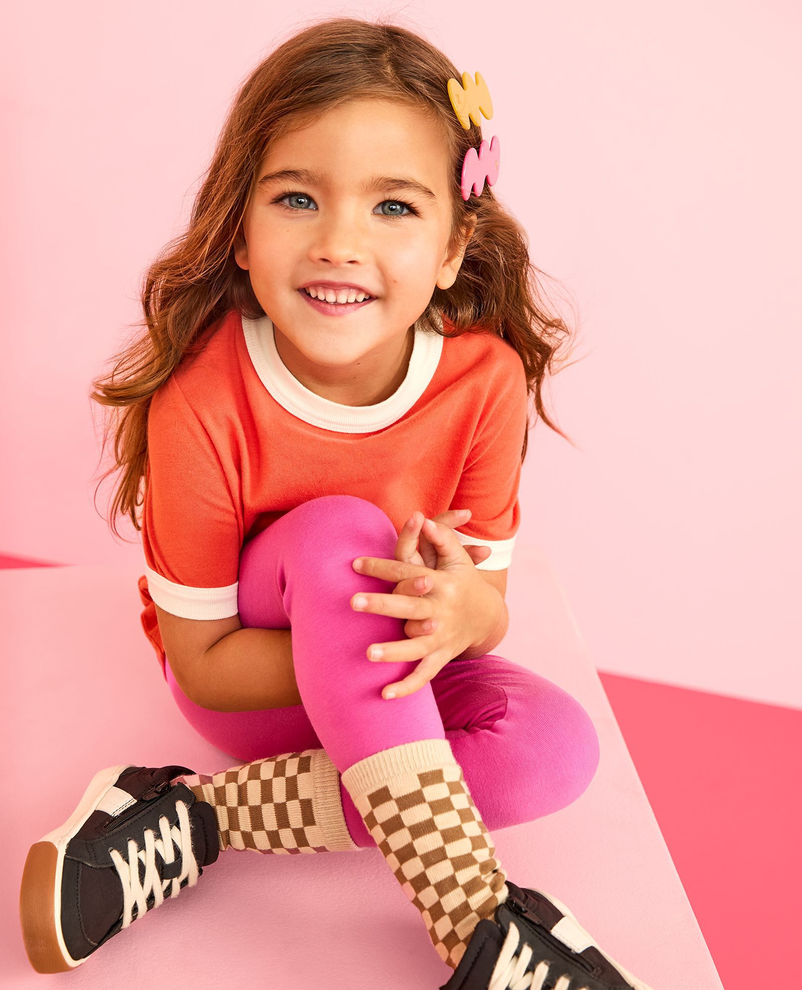 Leggings in Phlox Pink - main