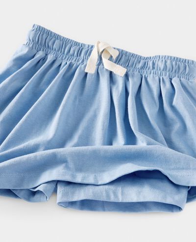 Drawcord Skort in Forever Blue - main
