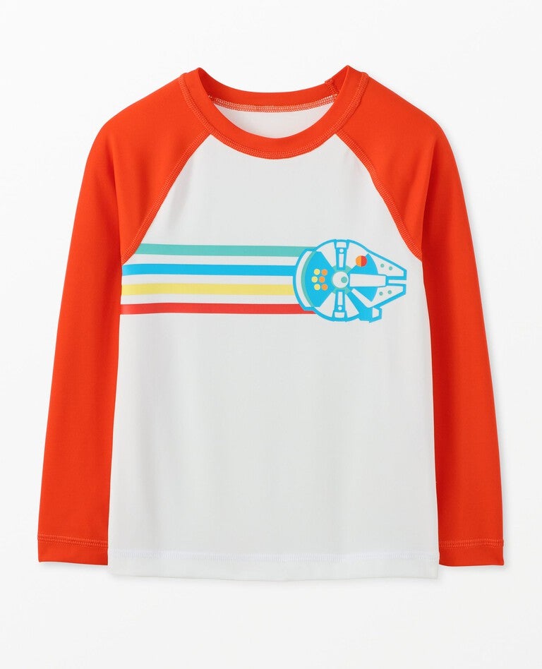 STAR WARS™ Rashguard Top in Star Wars Millennium Falcon Graphic - main