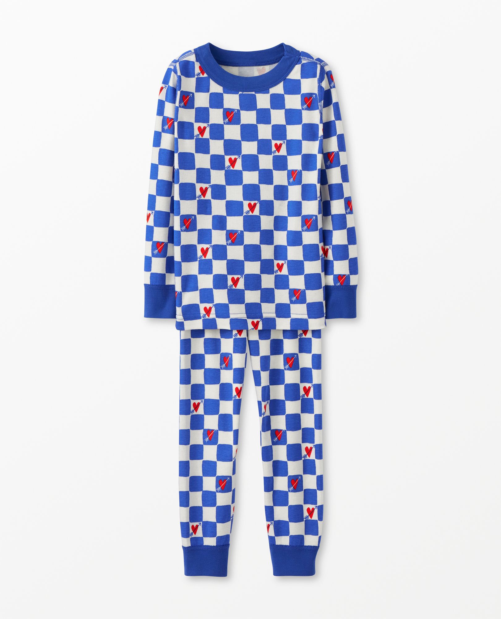 Valentine flannel pajamas sales