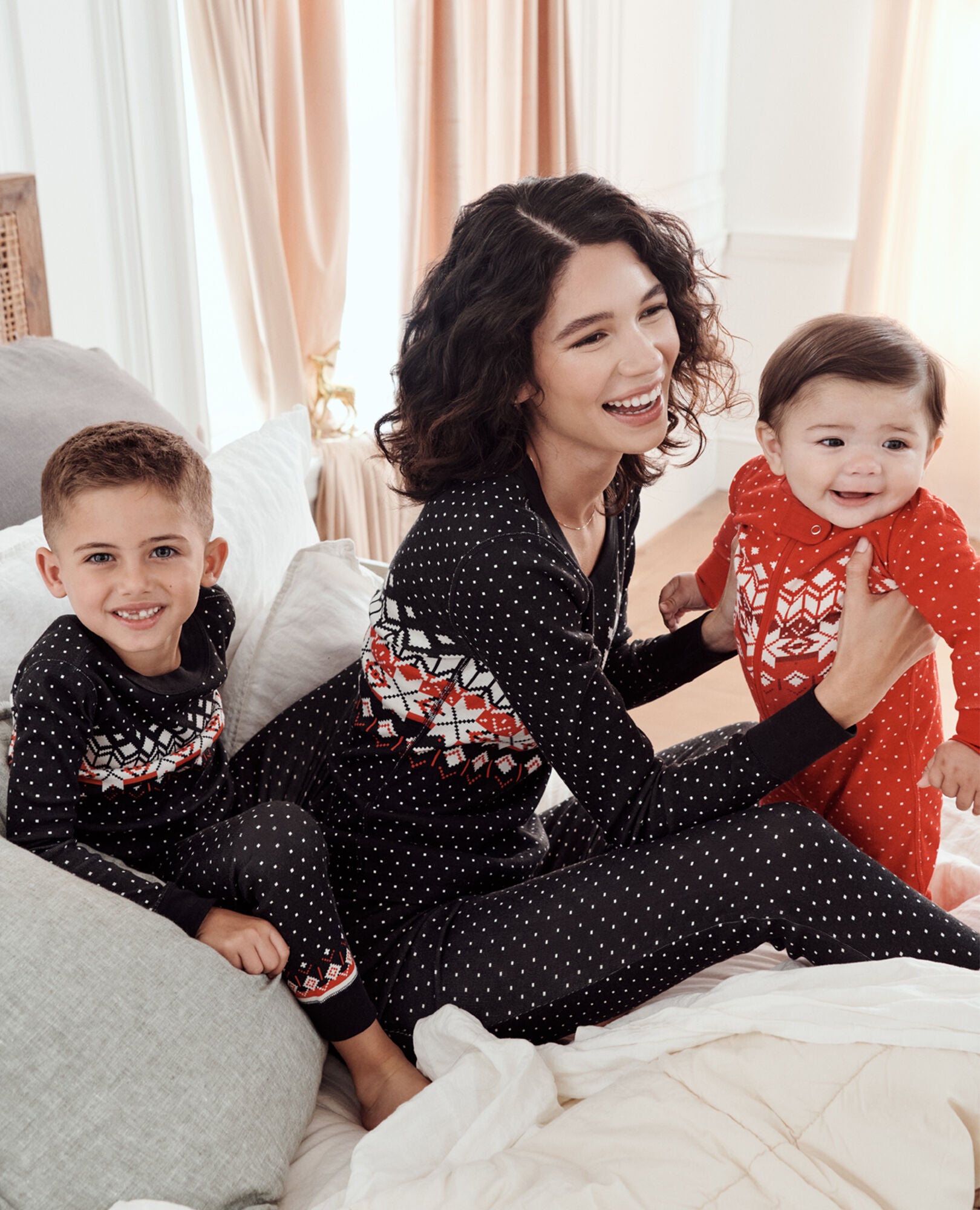 Black Fair Isle Matching Family Pajama Set Hanna Andersson
