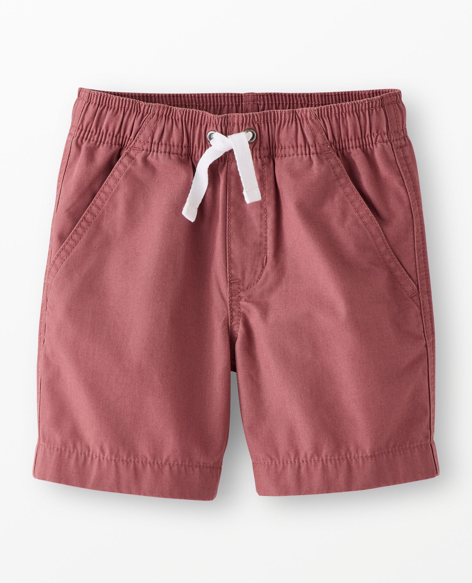Canvas Shorts in Nettle Brown - main