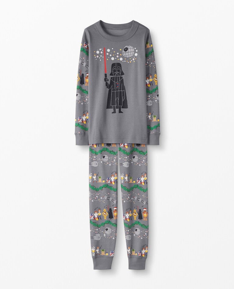 Star Wars Long John Pajamas In Organic Cotton Hanna Andersson