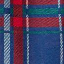 Holiday HannaJams™ Sleeper in Navy Plaid - swatch