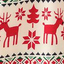 Holiday Flannel Nightgown in Dear Deer - swatch