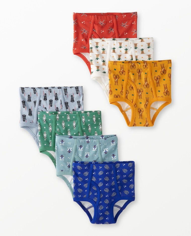 7-Pack STAR WARS™ Organic Cotton Classic Briefs in Star Wars Unders (7 Pack) - main