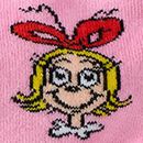 Adult Dr. Seuss Grinch Socks in Cindy Lou - swatch