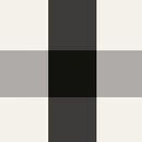 Poplin Collared Button Up Shirt in Black/Ecru Gingham - swatch