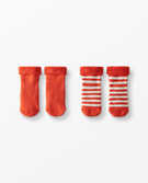 Best Ever First Socks 2-Pack in Red Pepper - main