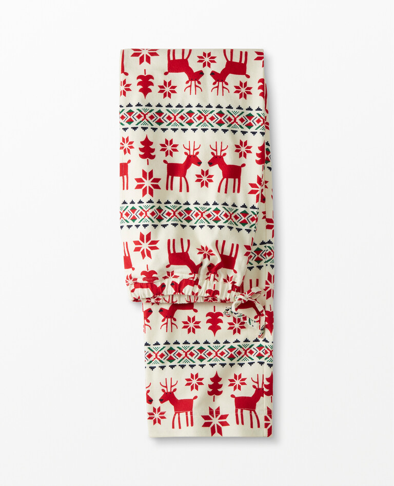 Adult Flannel Pajama Pant in Dear Deer - main