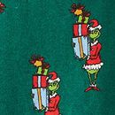 Dr. Seuss Grinch HannaJams™ Pajama Set in Grinch Presents on Green - swatch