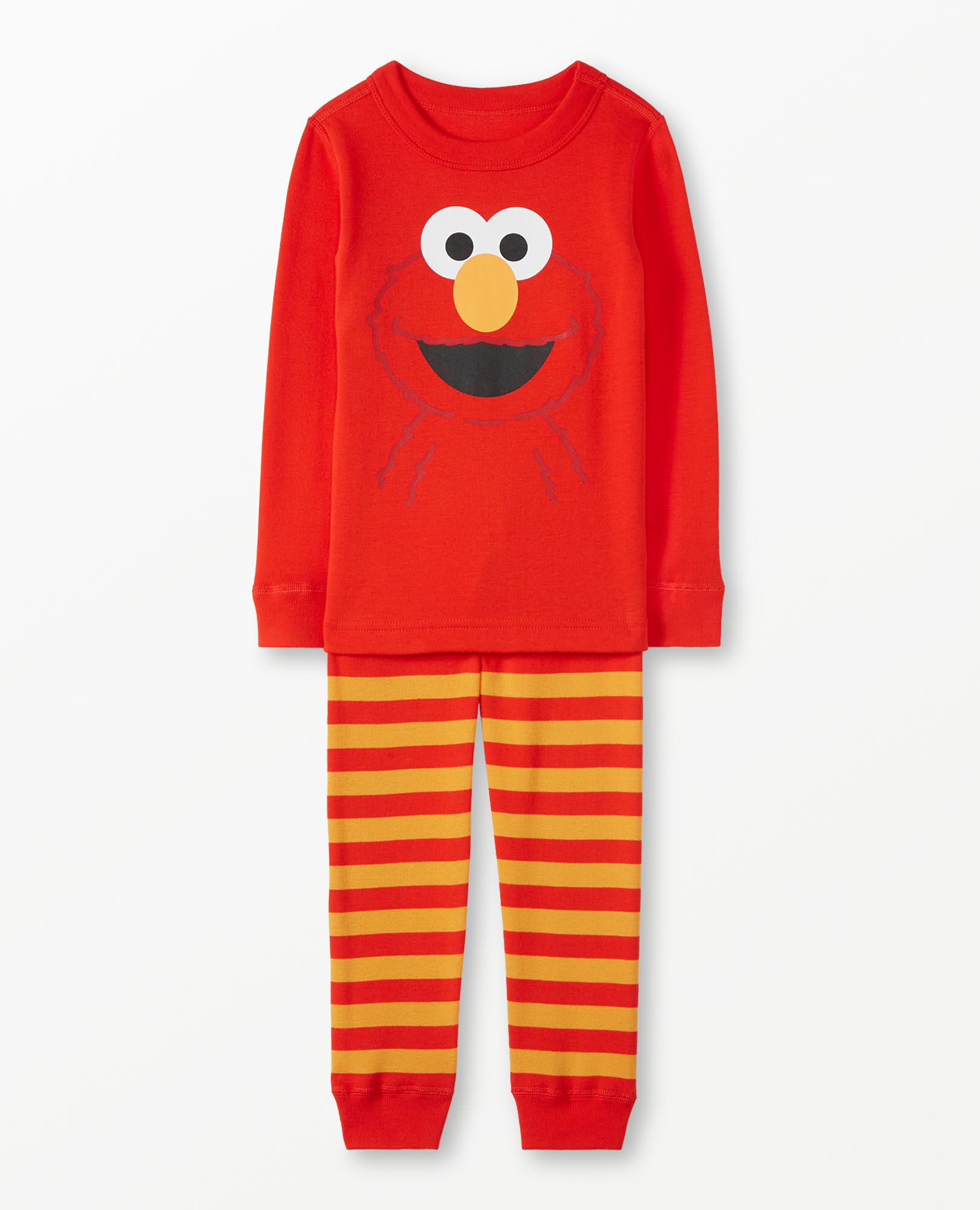Sesame Street Long John Pajama Set