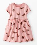 Playground Dress with Pockets in Playful Cats on Pink - main