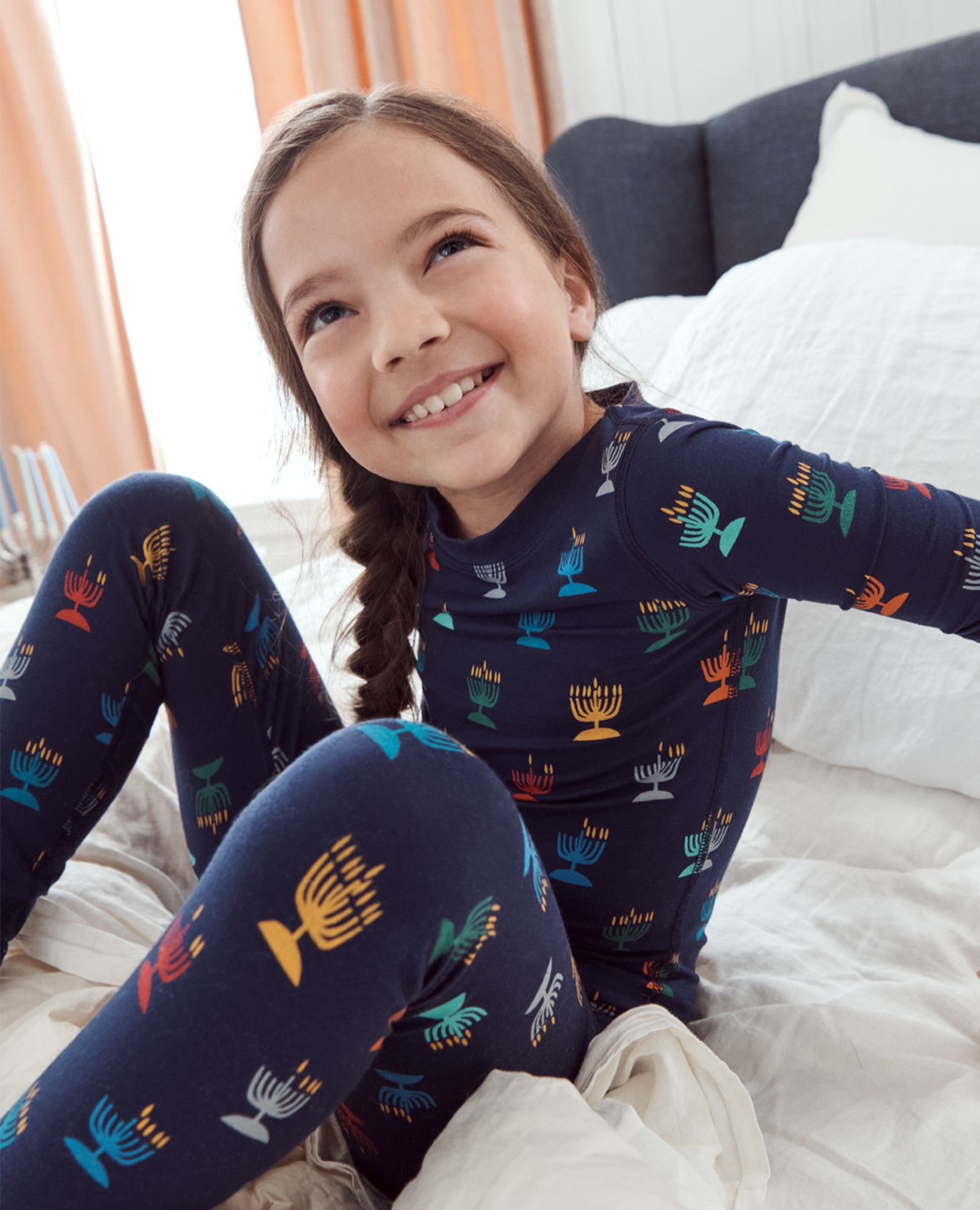 Kids hanukkah pajamas on sale